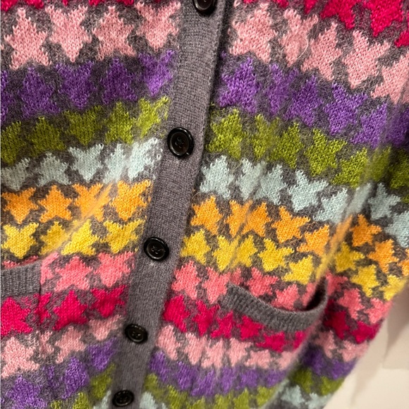 Marc Jacobs Slouchy Mohair Blend Star Cardigan - Size XS - Picture 4 of 13